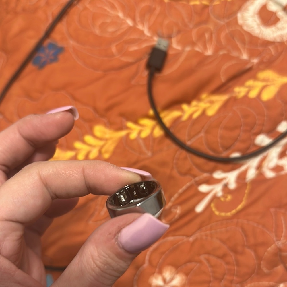 Oura Silver Wellness Ring